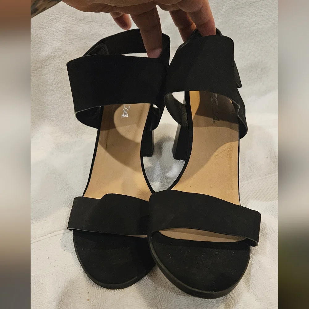 SODA OPEN TOE HEELS